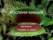 Рослини-хижаки 2